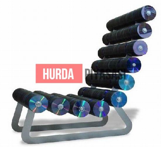 Geri Dönüşüm CD'lerinden Sandalye